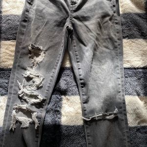 American Eagle Next Level Stretch Ripped Jeans